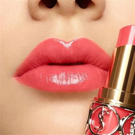 yves saint laurent rouge volupté shine oil-in-stick lipstick 43|ysl volupte shine.